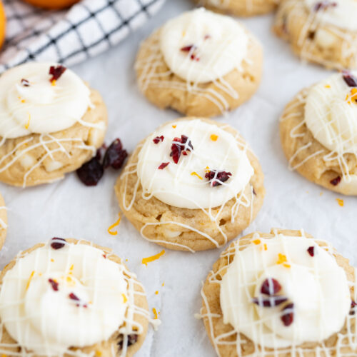 Mini Cranberry Bliss Cookies - Cookies for Days