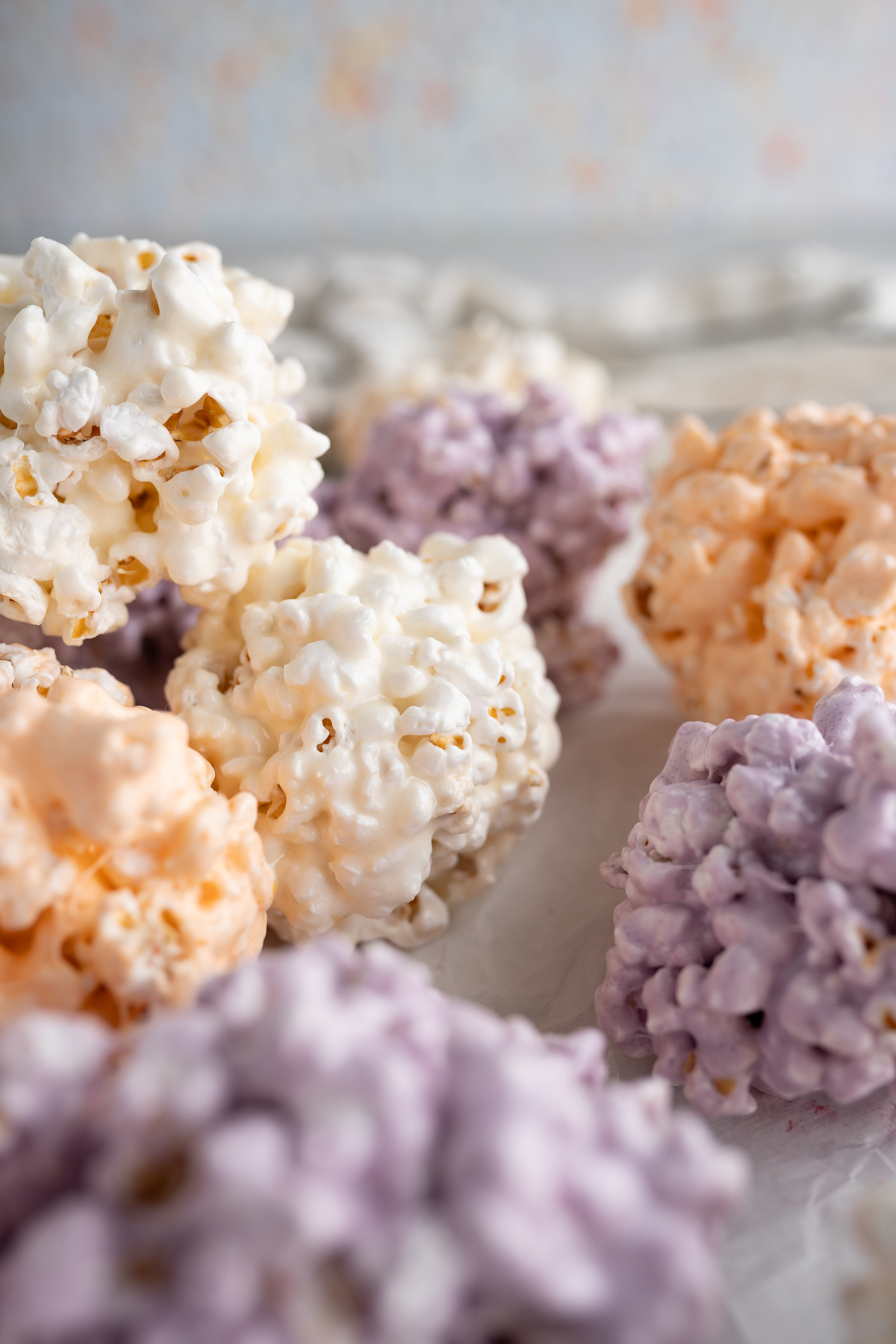 pudding popcorn balls for halloween 